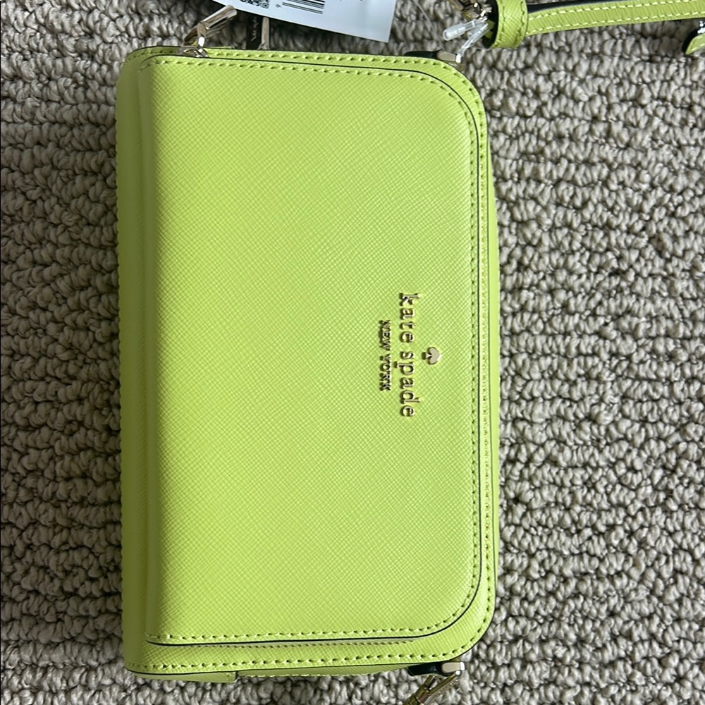 Brand New Kate Spade Lime Slush Green Crossbody Bag - Picture 2 of 4
